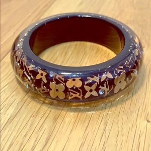 Louis Vuitton monogram cuff bracelet